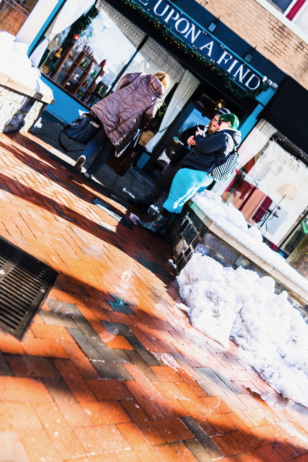 Winter Stroll in the City
