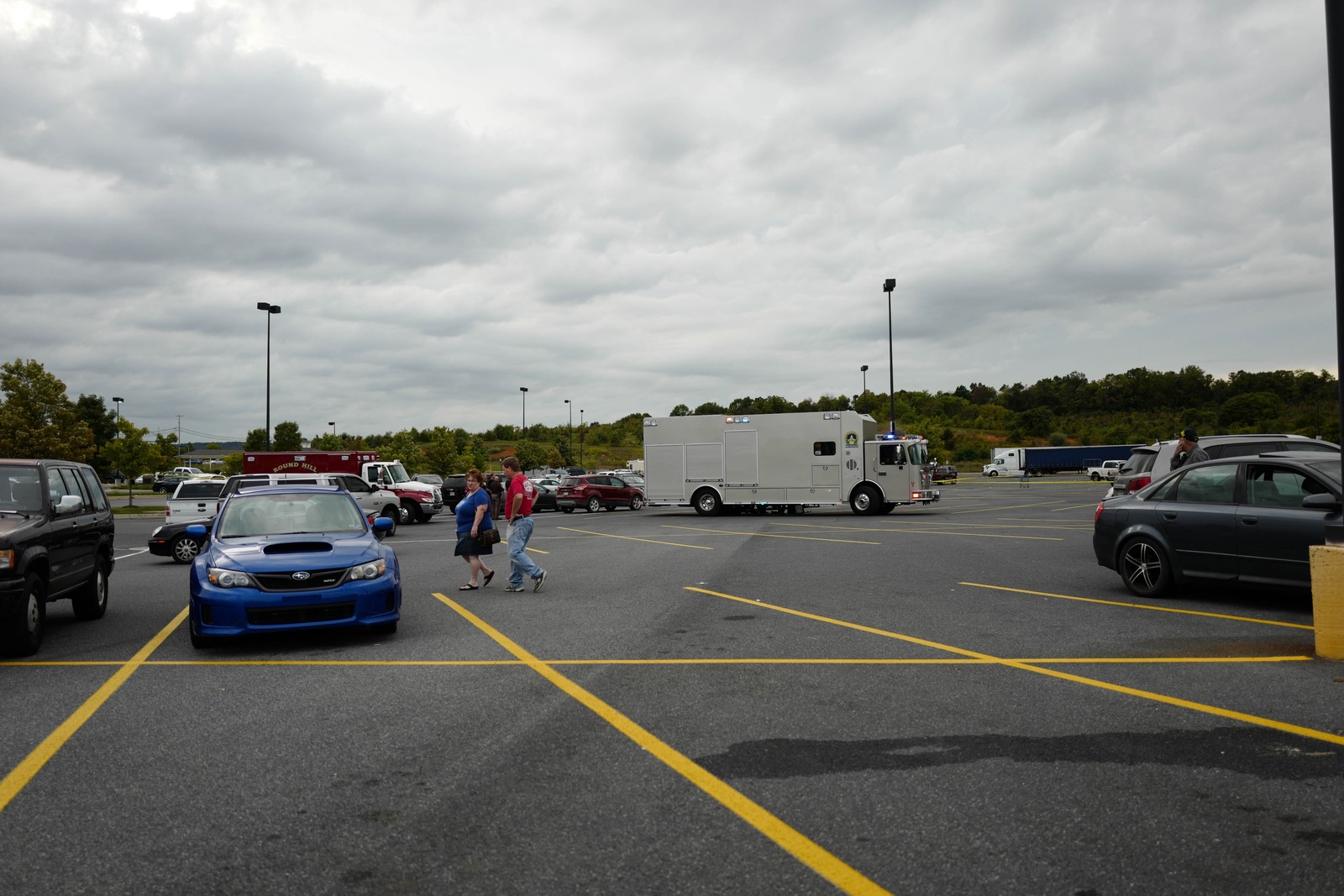 Unexpected Calm in a Parking Lot