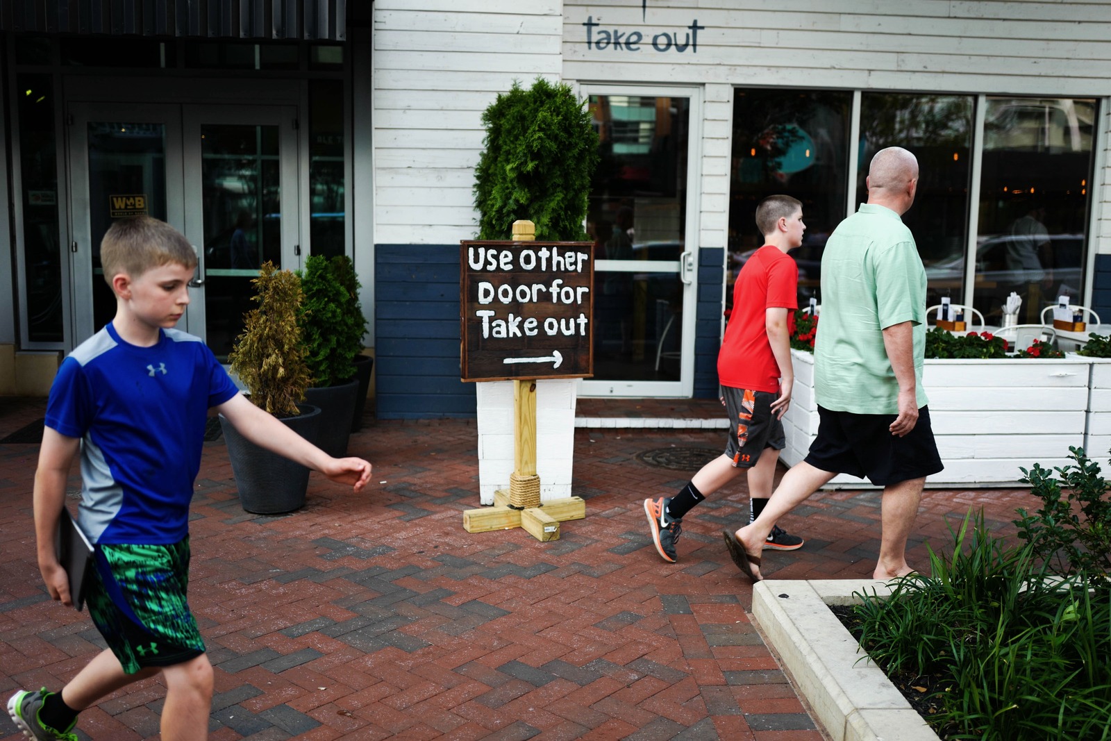 Street Scene with Direction