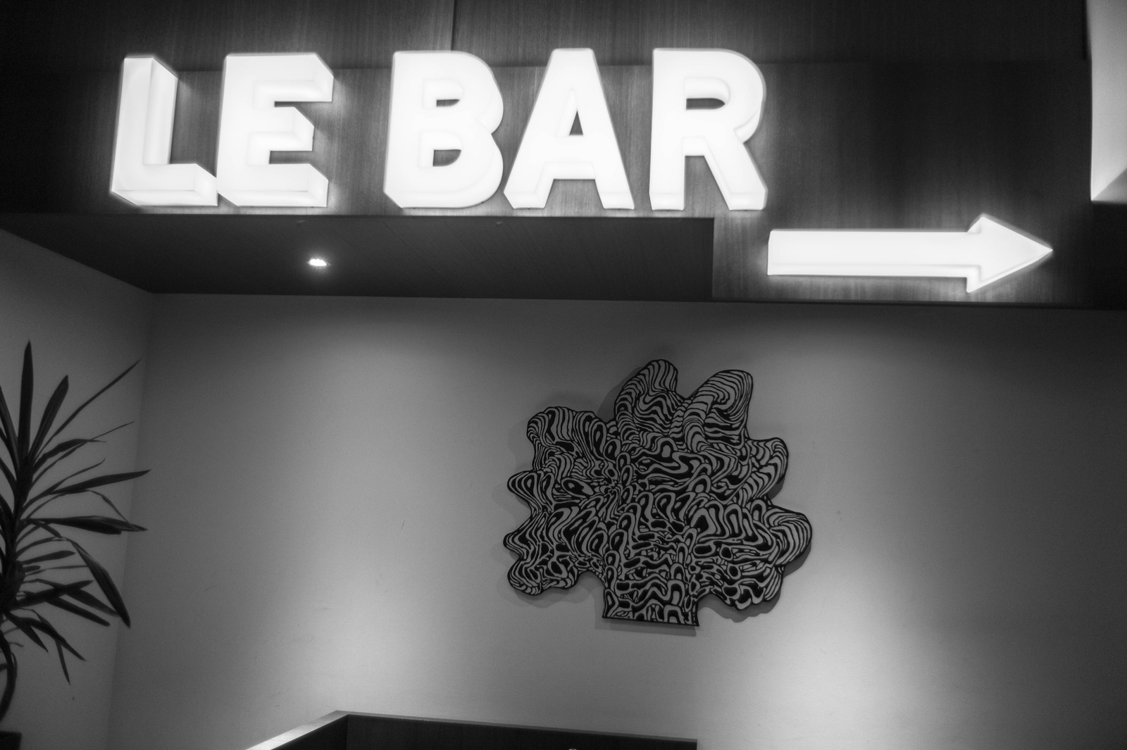 Monochrome Bar Invitation