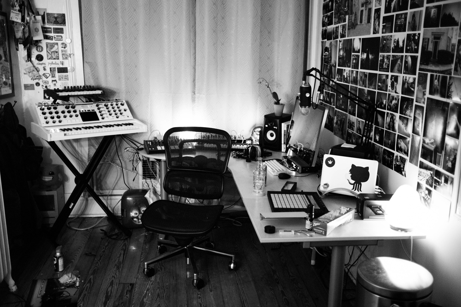 Creative Sanctuary in Monochrome