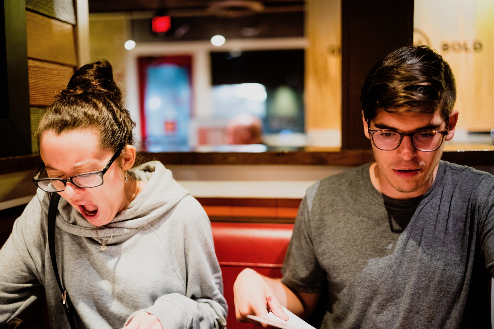 Candid Moments at Dinner