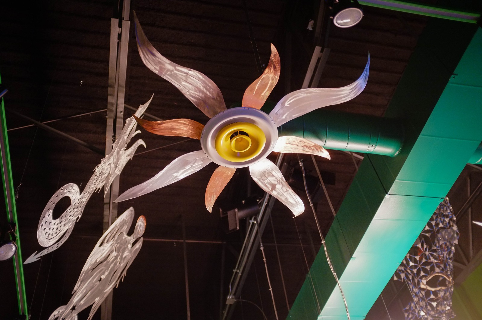 Whimsical Ceiling Blossom