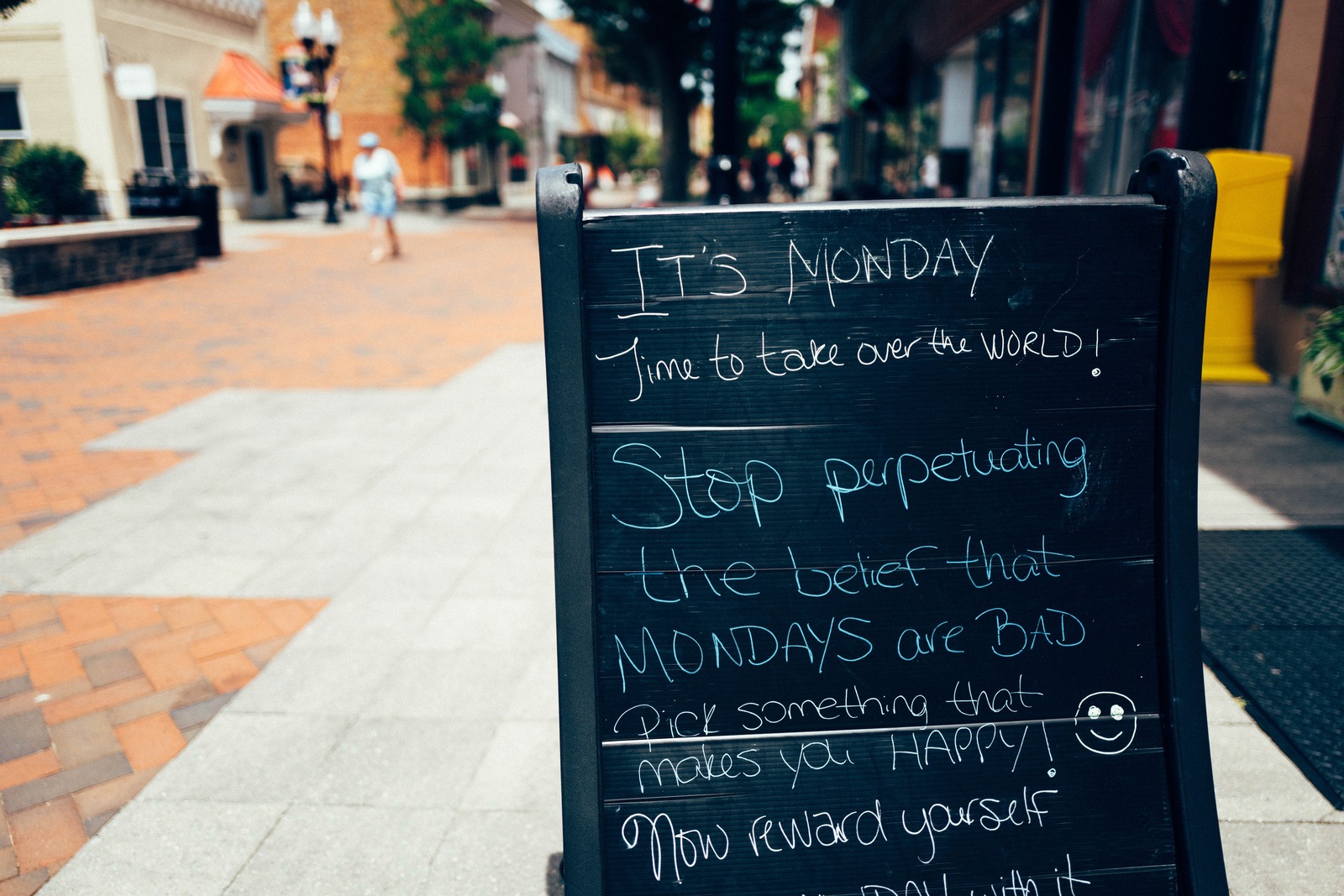 Motivational Monday Signage