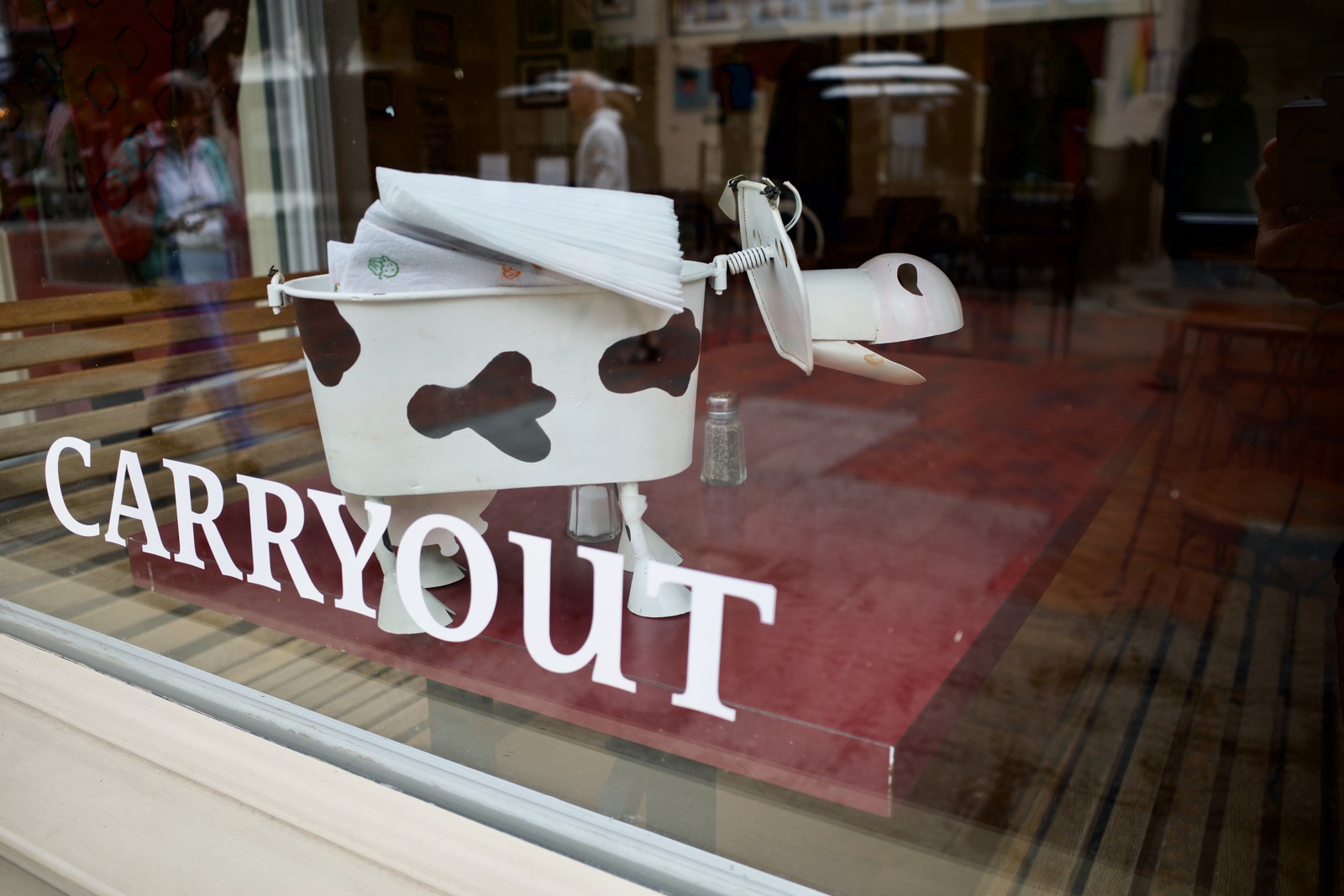 Whimsical Carryout Display