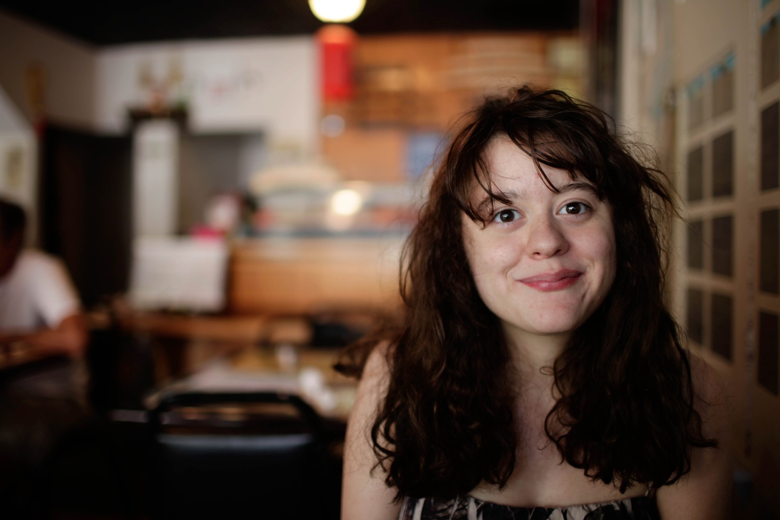 Contemplative Café Moment