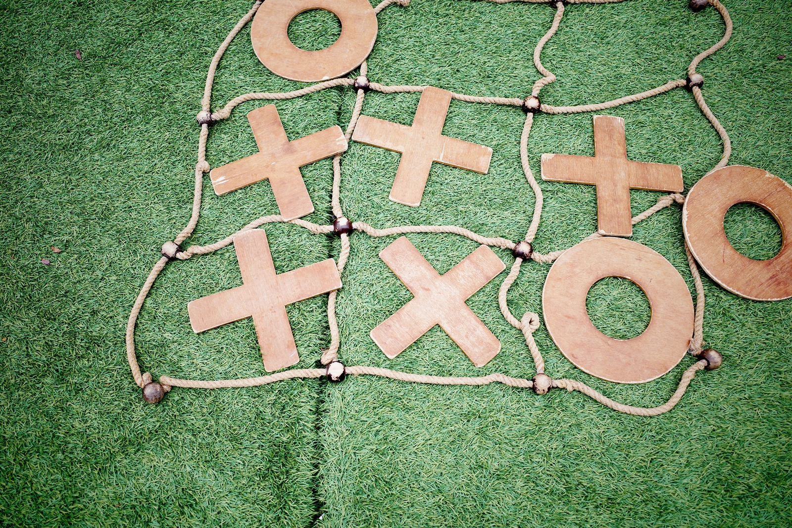 Outdoor Tic-Tac-Toe Game