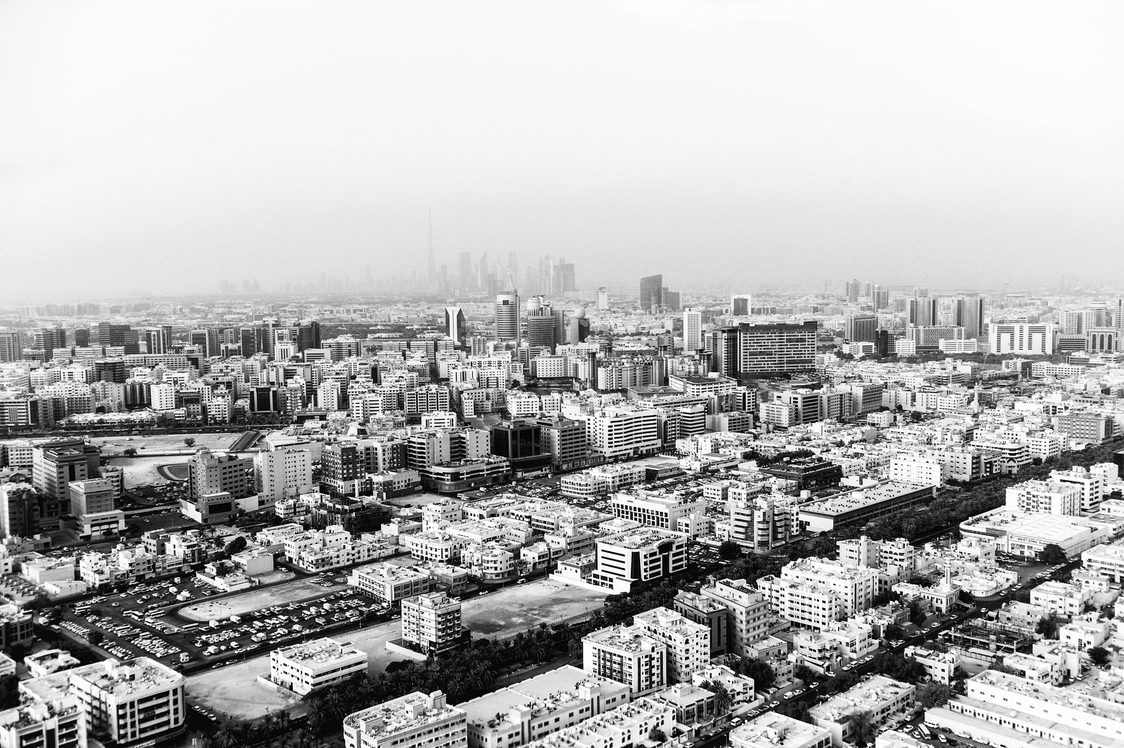 Cityscape in Monochrome