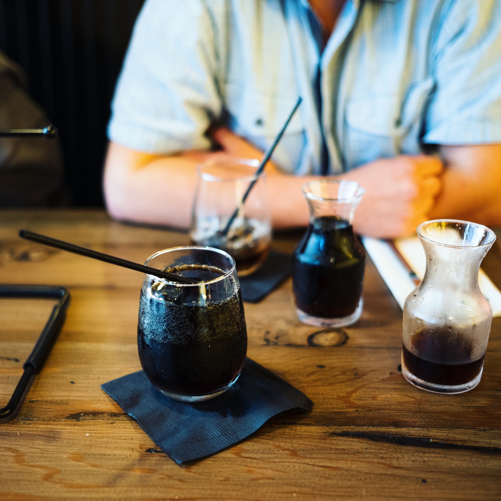 Intimate Coffee Moment