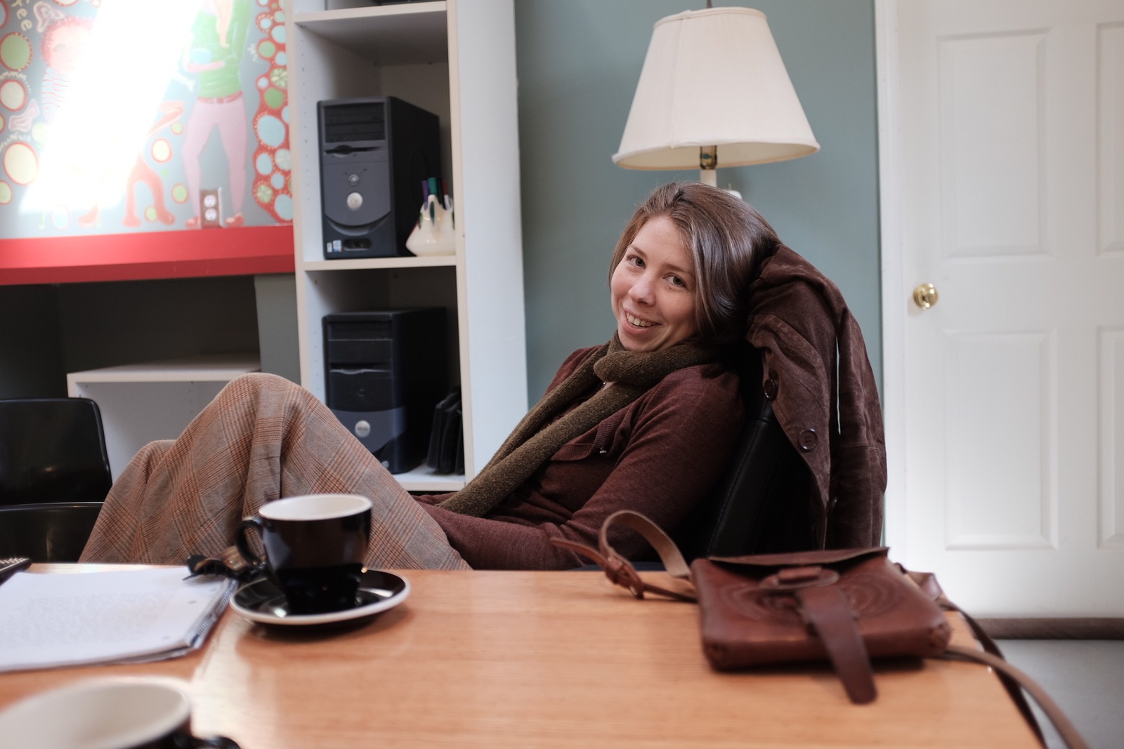 Serene Moments at the Café