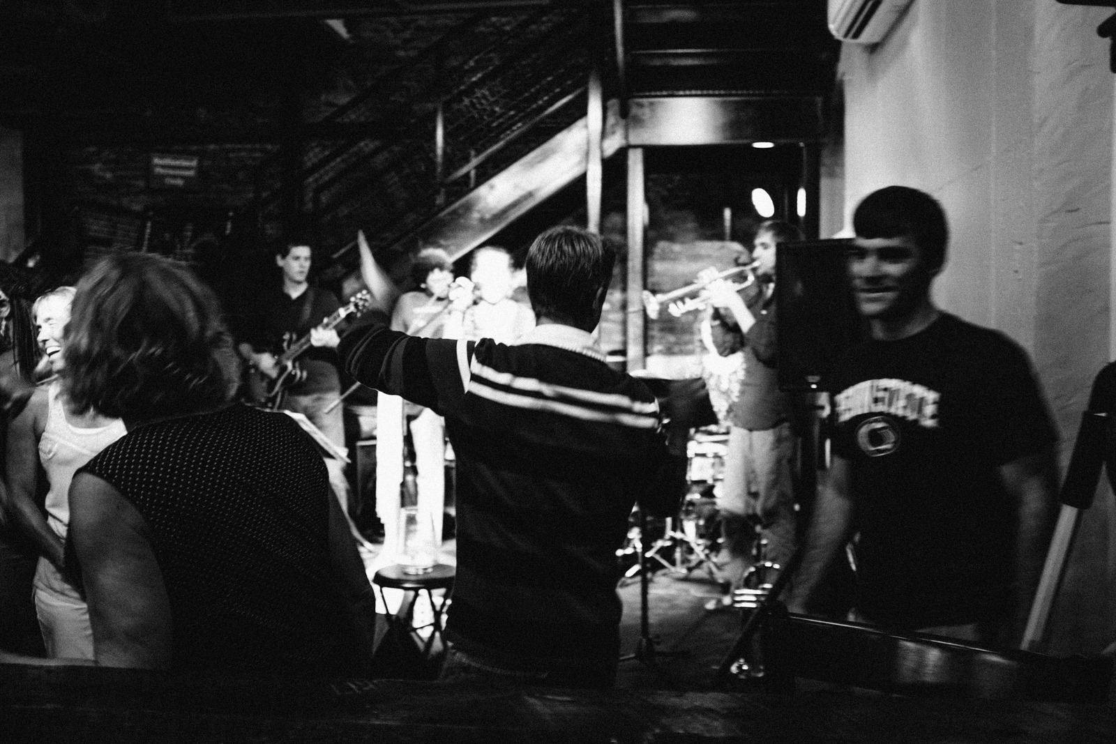 Energetic Night at the Jazz Bar