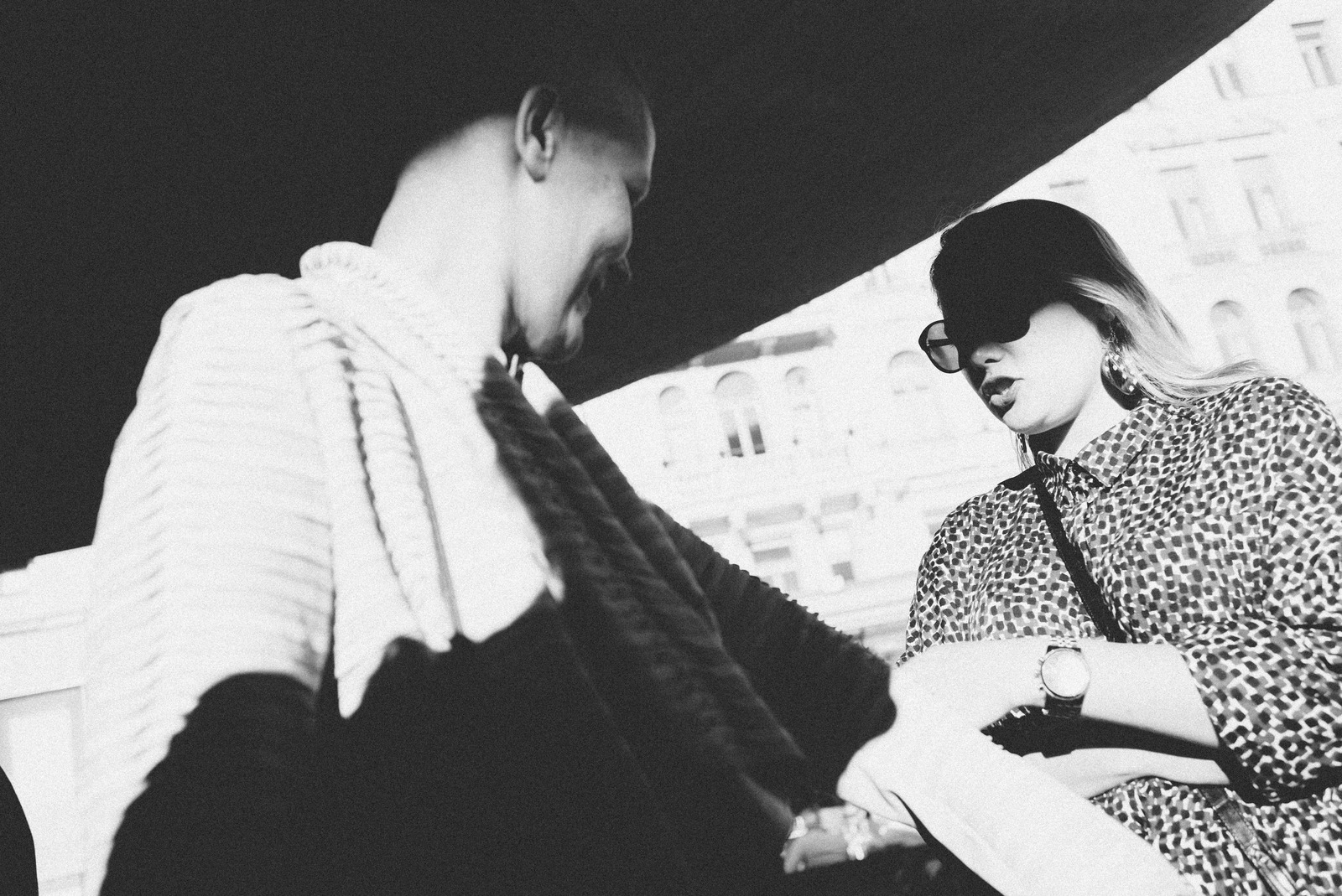 Urban Connection in Monochrome