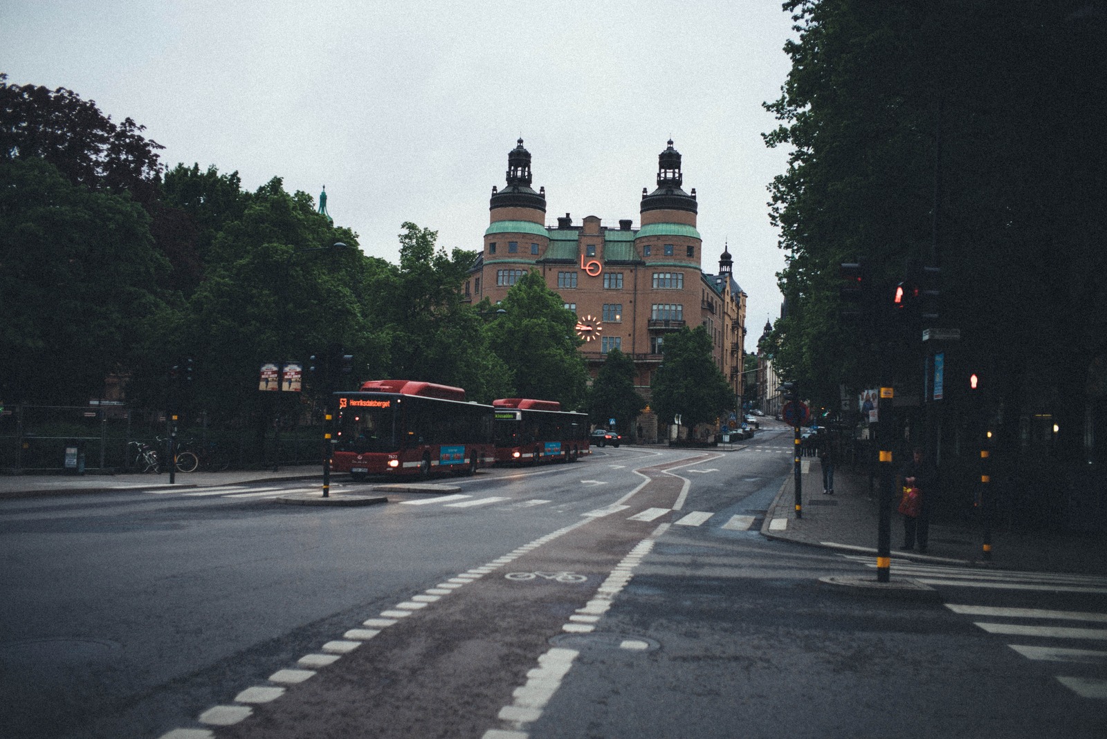 Urban Stillness at Dusk
