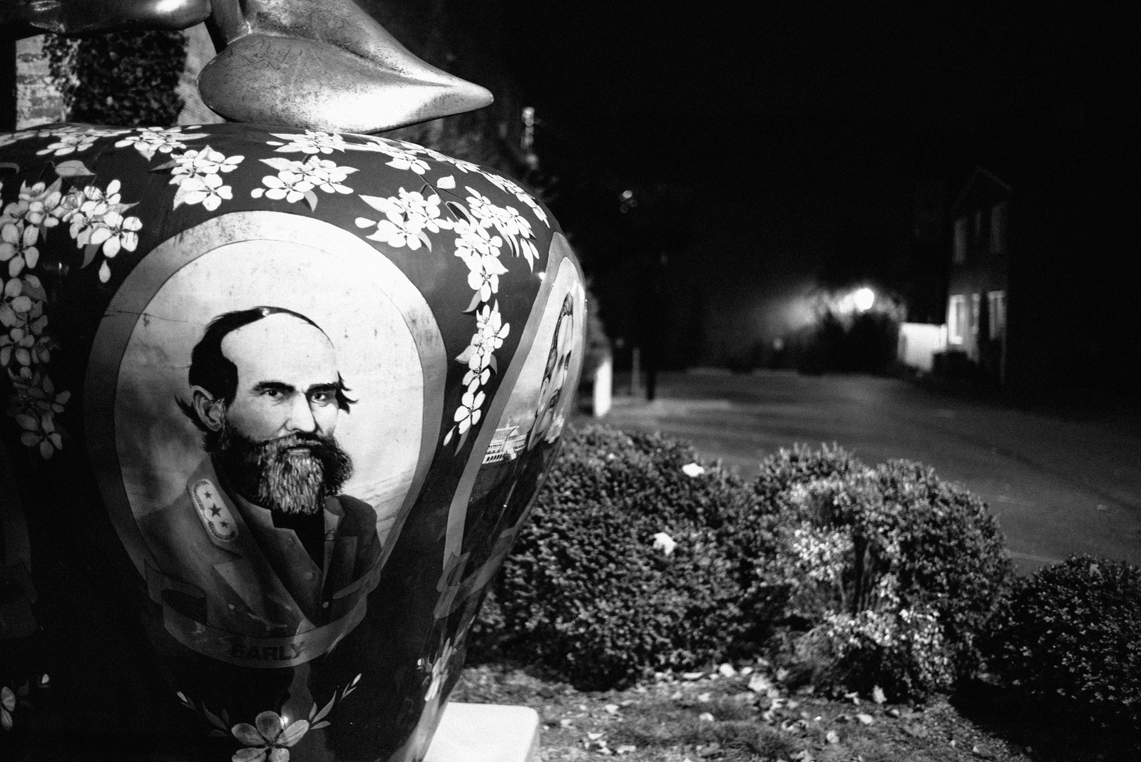 Mysterious Figure at Night