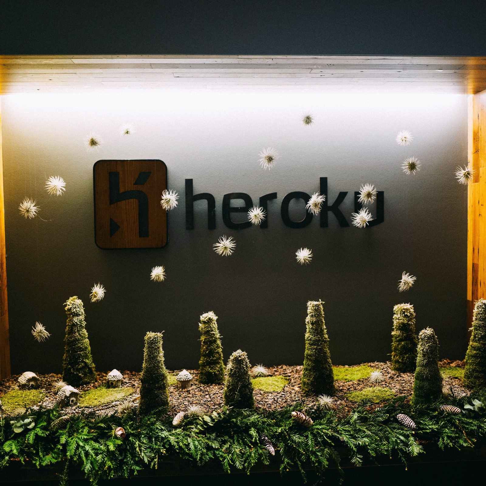 Whimsical Greenery Display