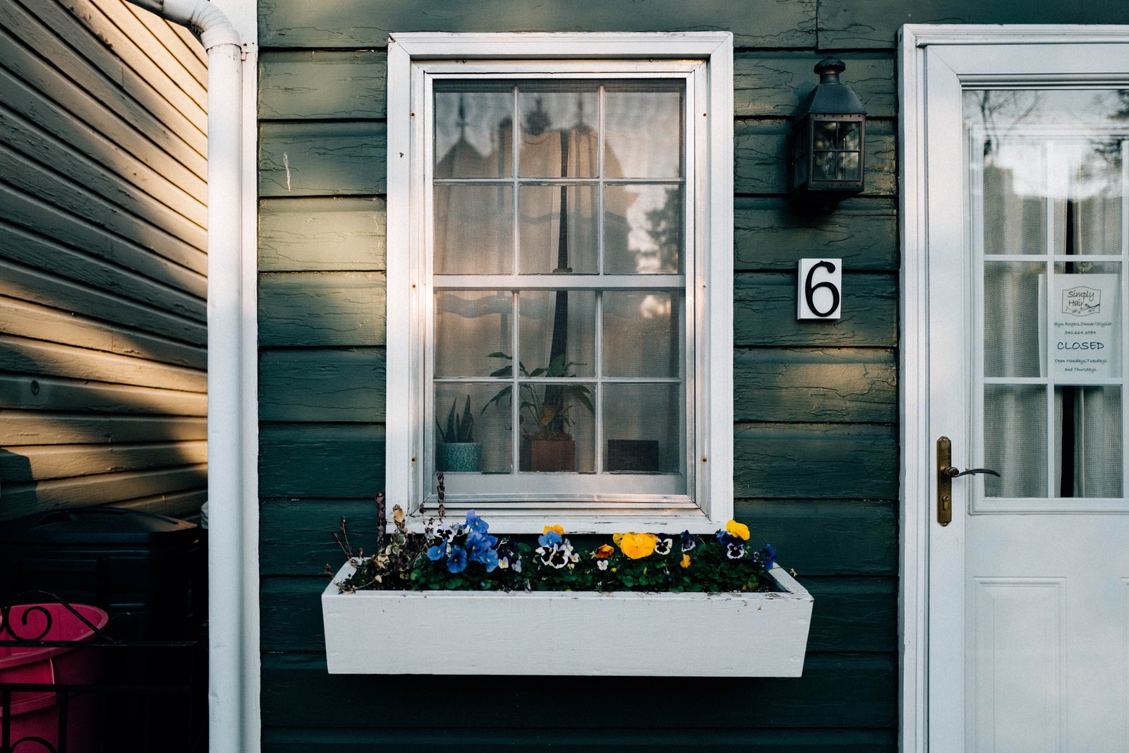 Charming Window Embrace