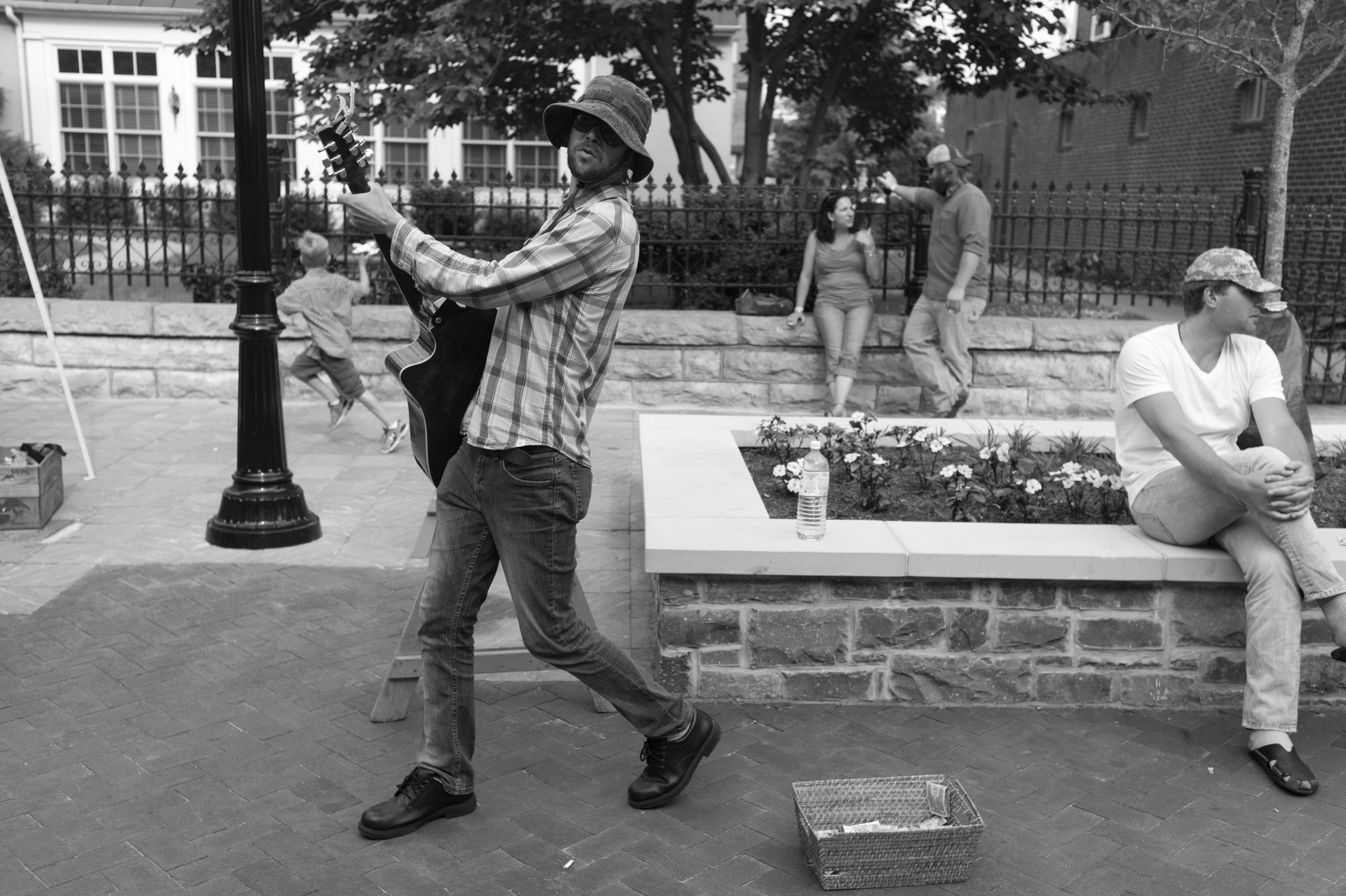 Street Performer in Motion