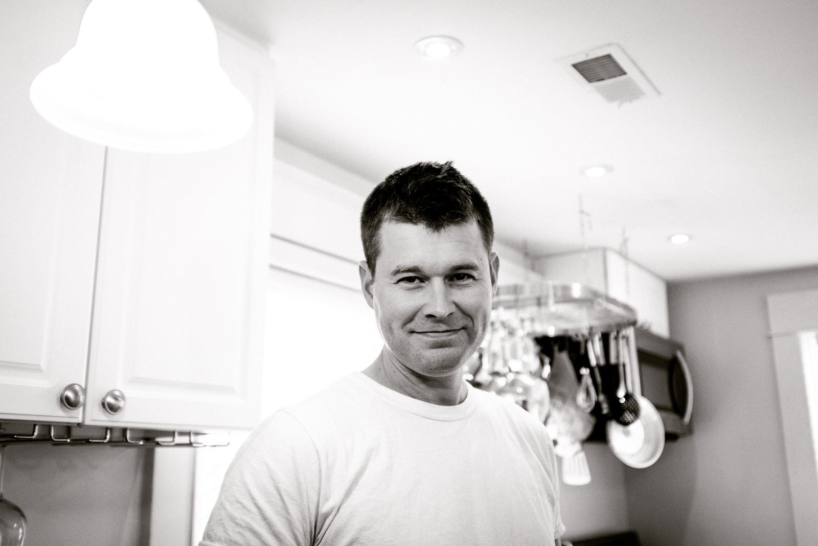 Candid Kitchen Portrait