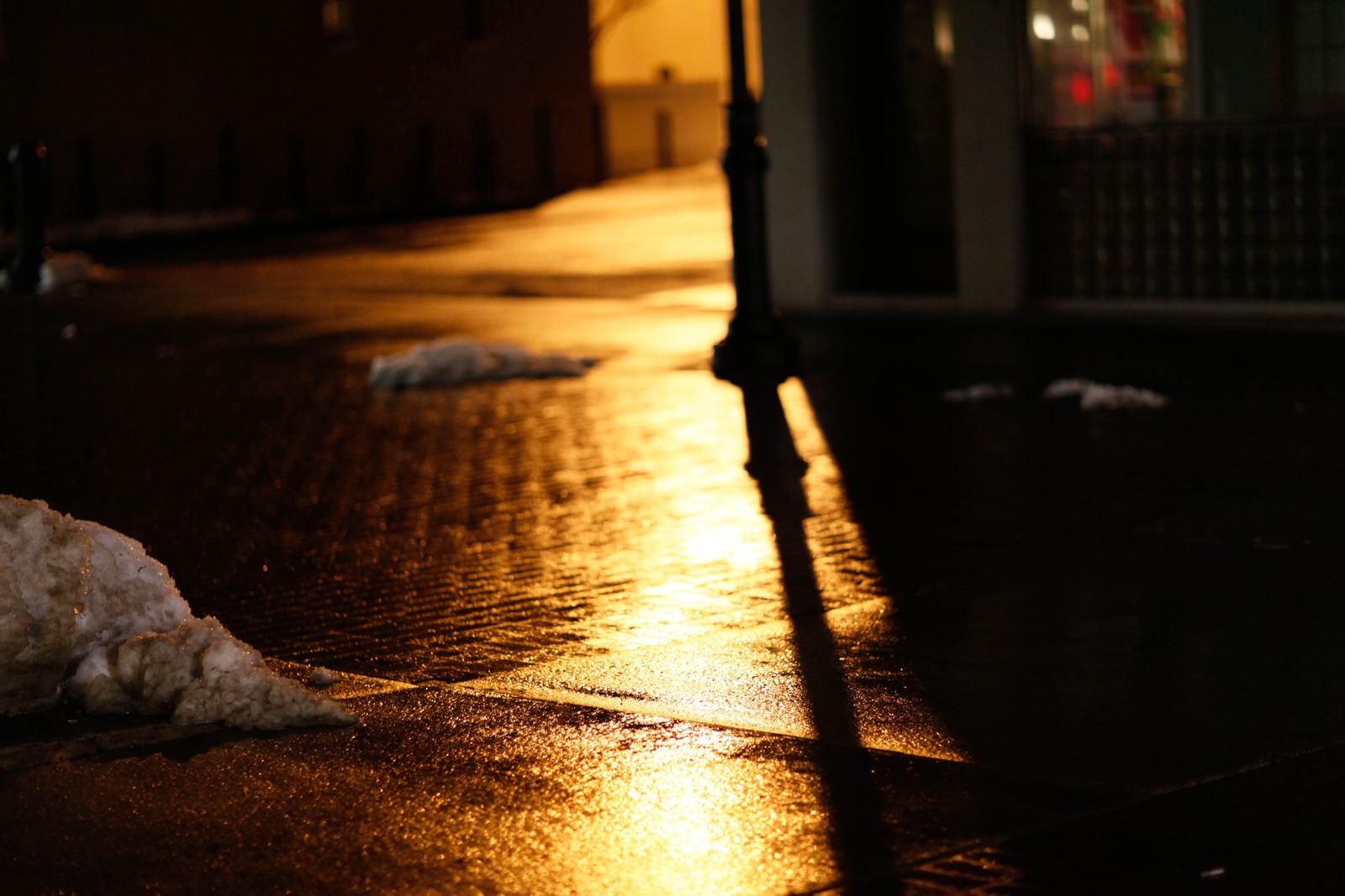 Urban Night Reflection