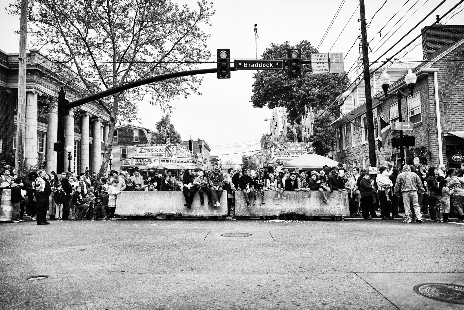 Gathering at Braddock Street