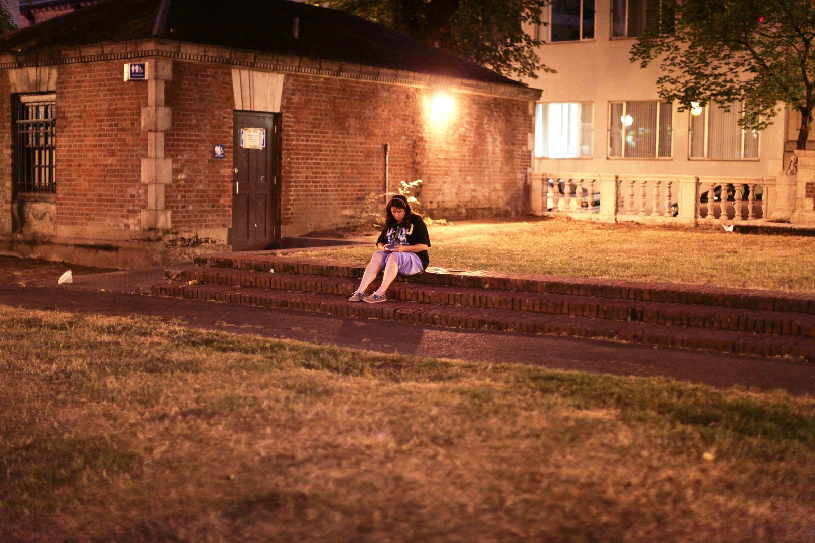 Solitude in Urban Night