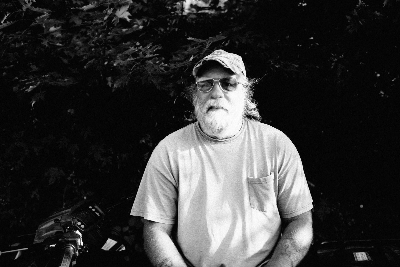 Reflective Portrait in Nature