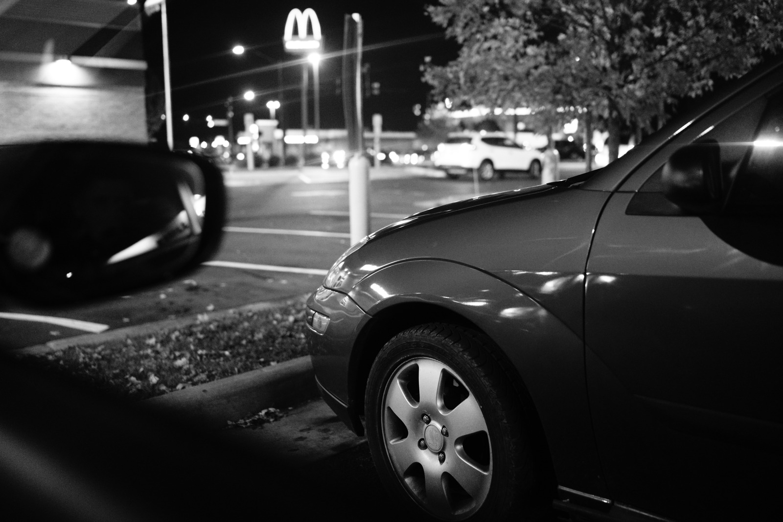 Midnight Fast Food Encounter