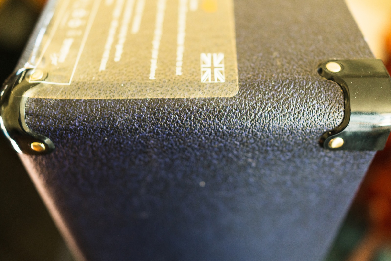 Close-Up of a Vintage Suitcase