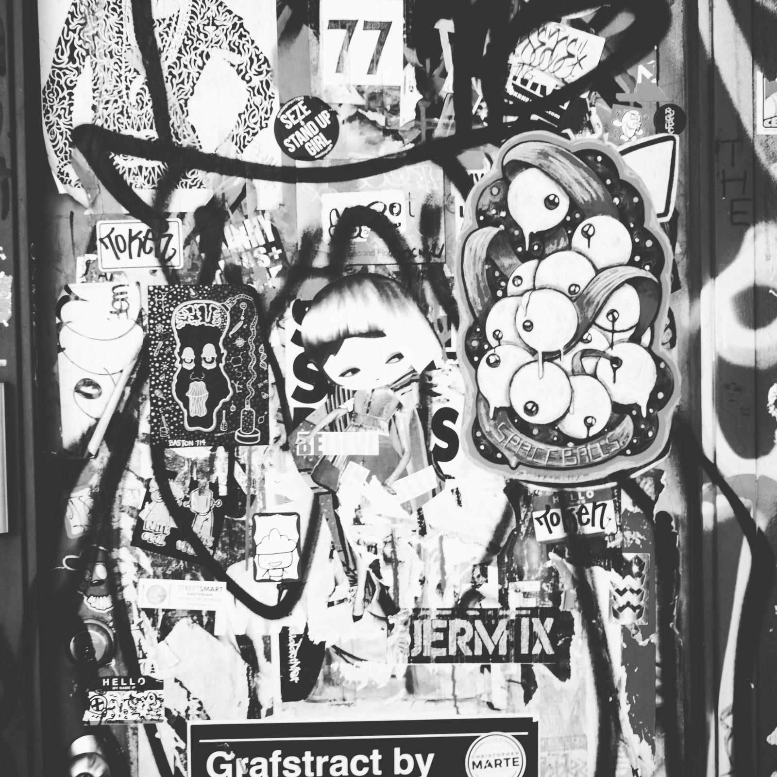 Urban Collage of Expressions