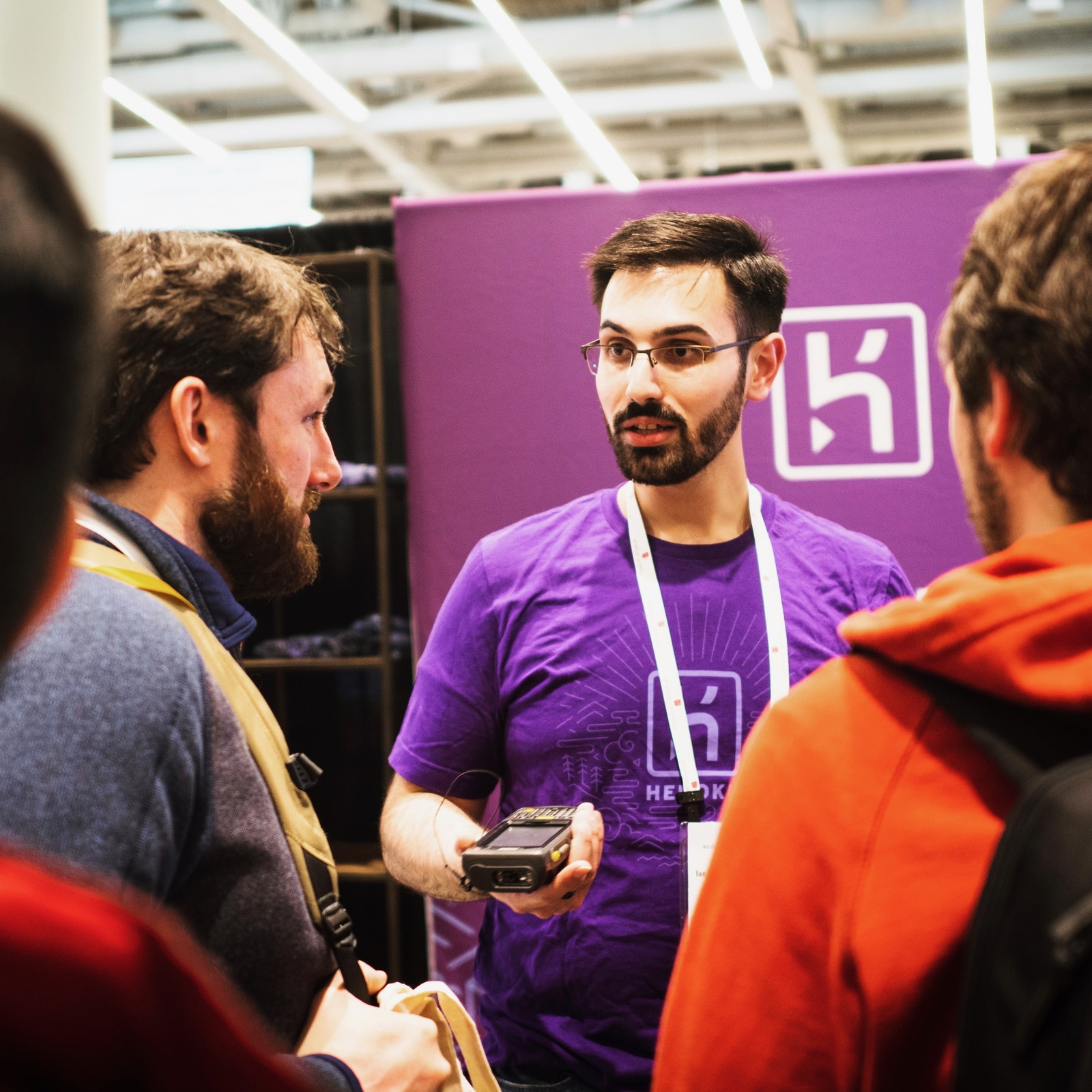 Engaging Dialogue at a Booth