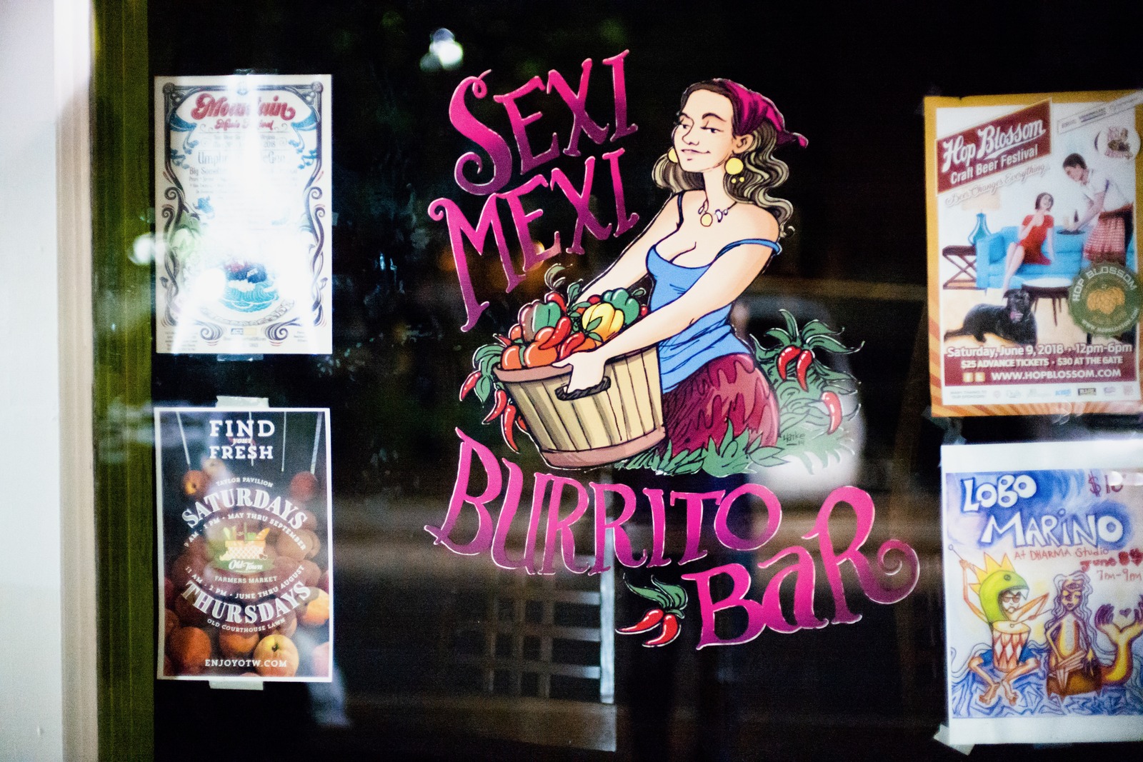 Vibrant Eatery Invitation