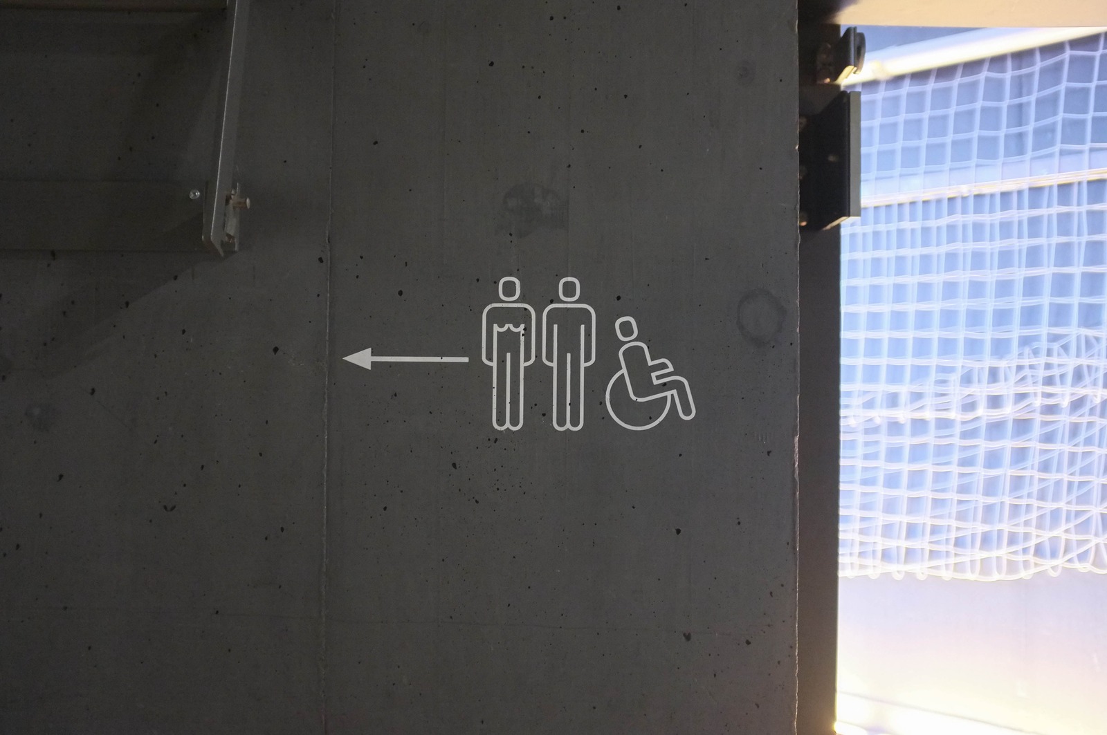 Directional Symbols on Concrete