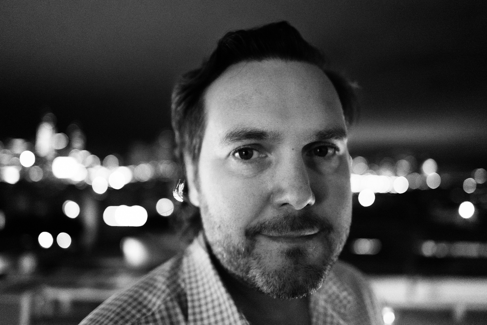 Urban Night Reflection