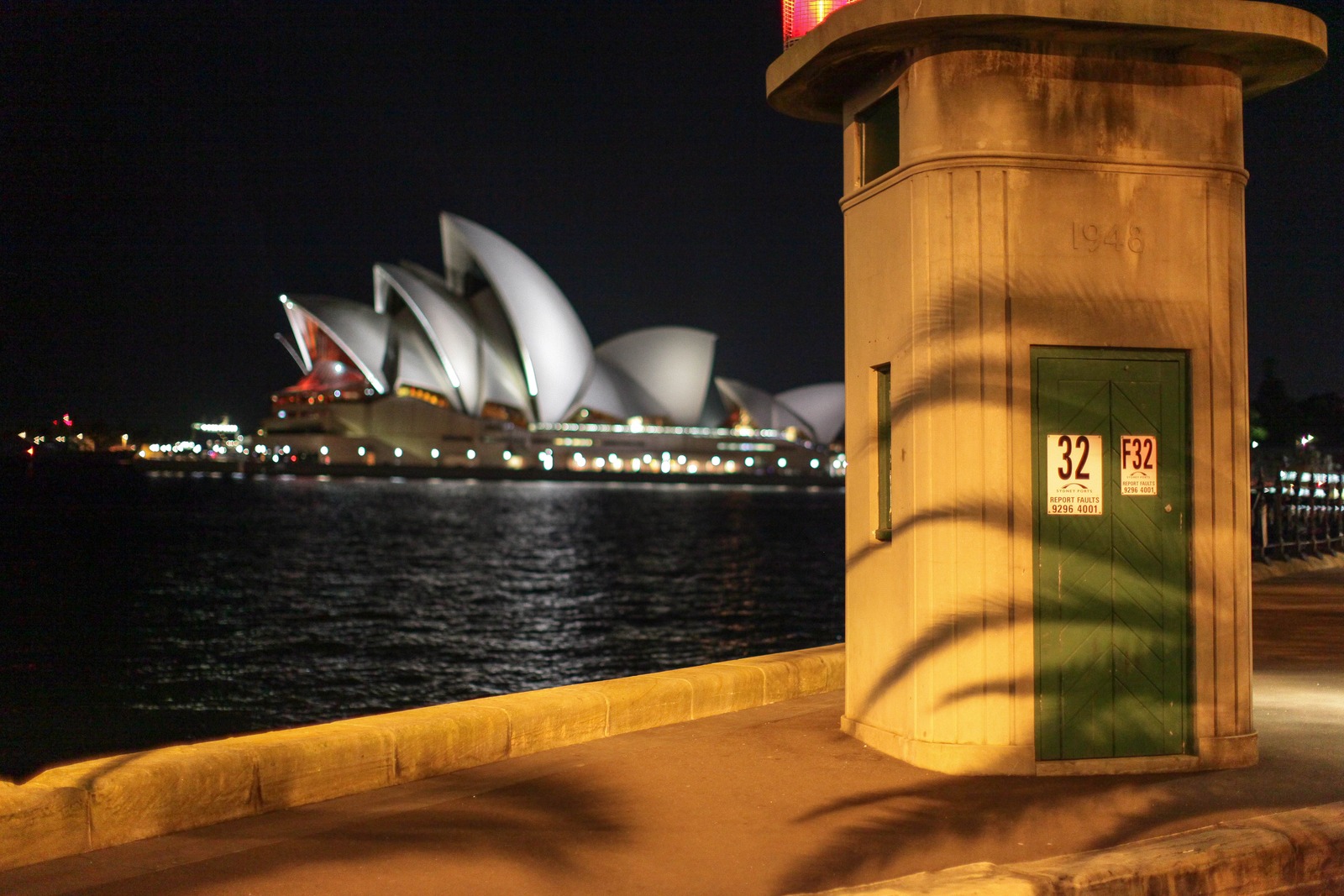 Sydney's Night Reflection
