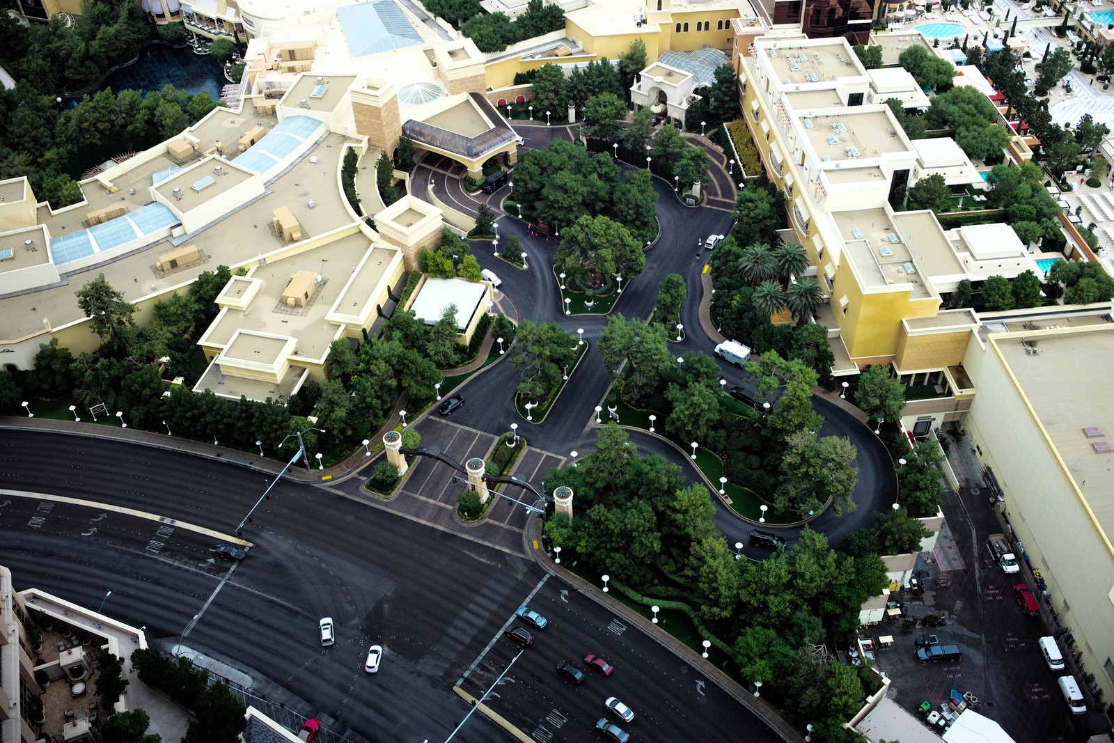 Aerial Serenity in Urban Design
