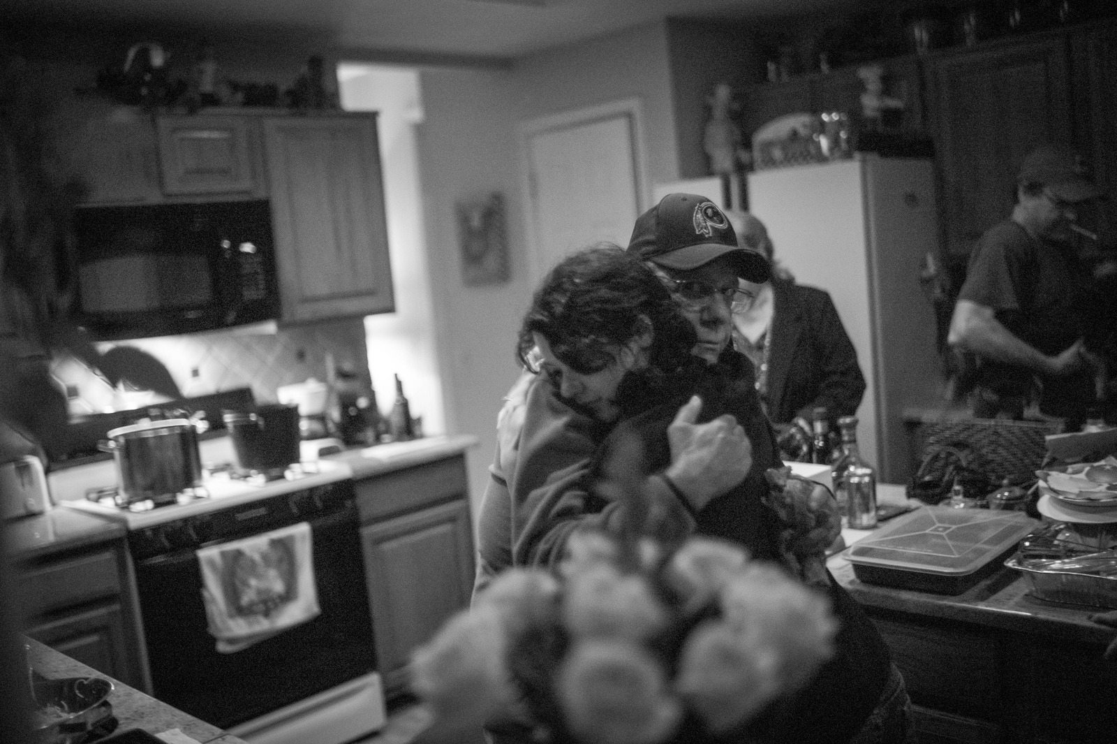 Embrace in the Kitchen