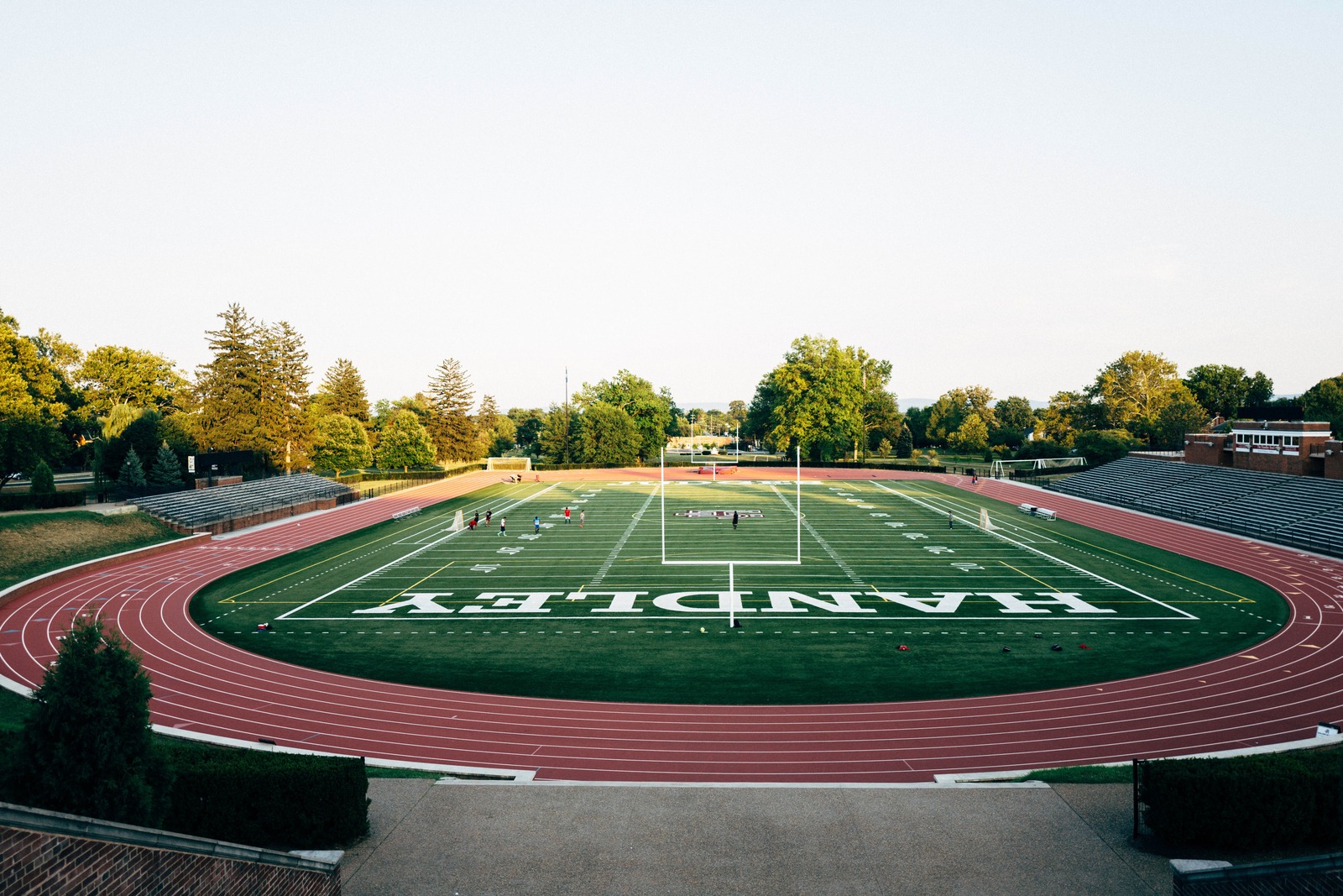 Early Evening at the Stadium