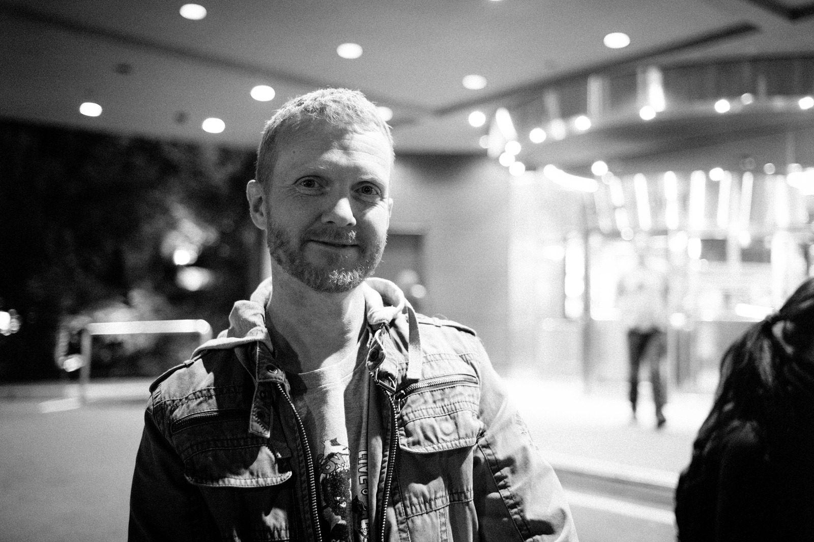 Urban Night Portrait