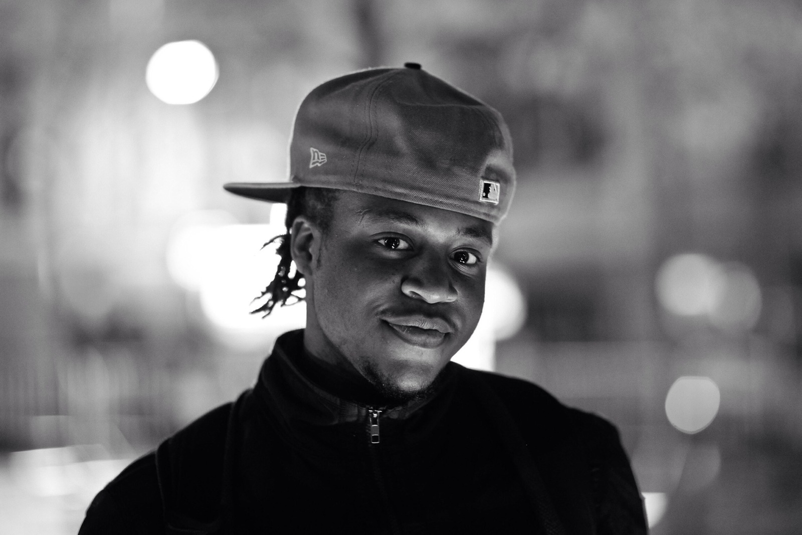 Urban Night Portrait