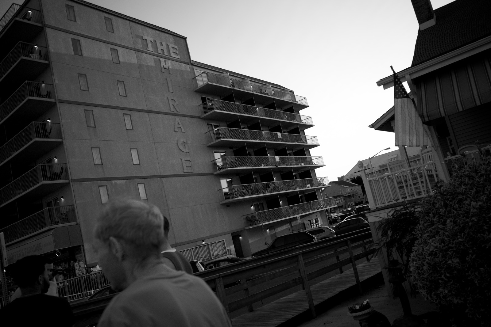 Urban Mirage at Twilight