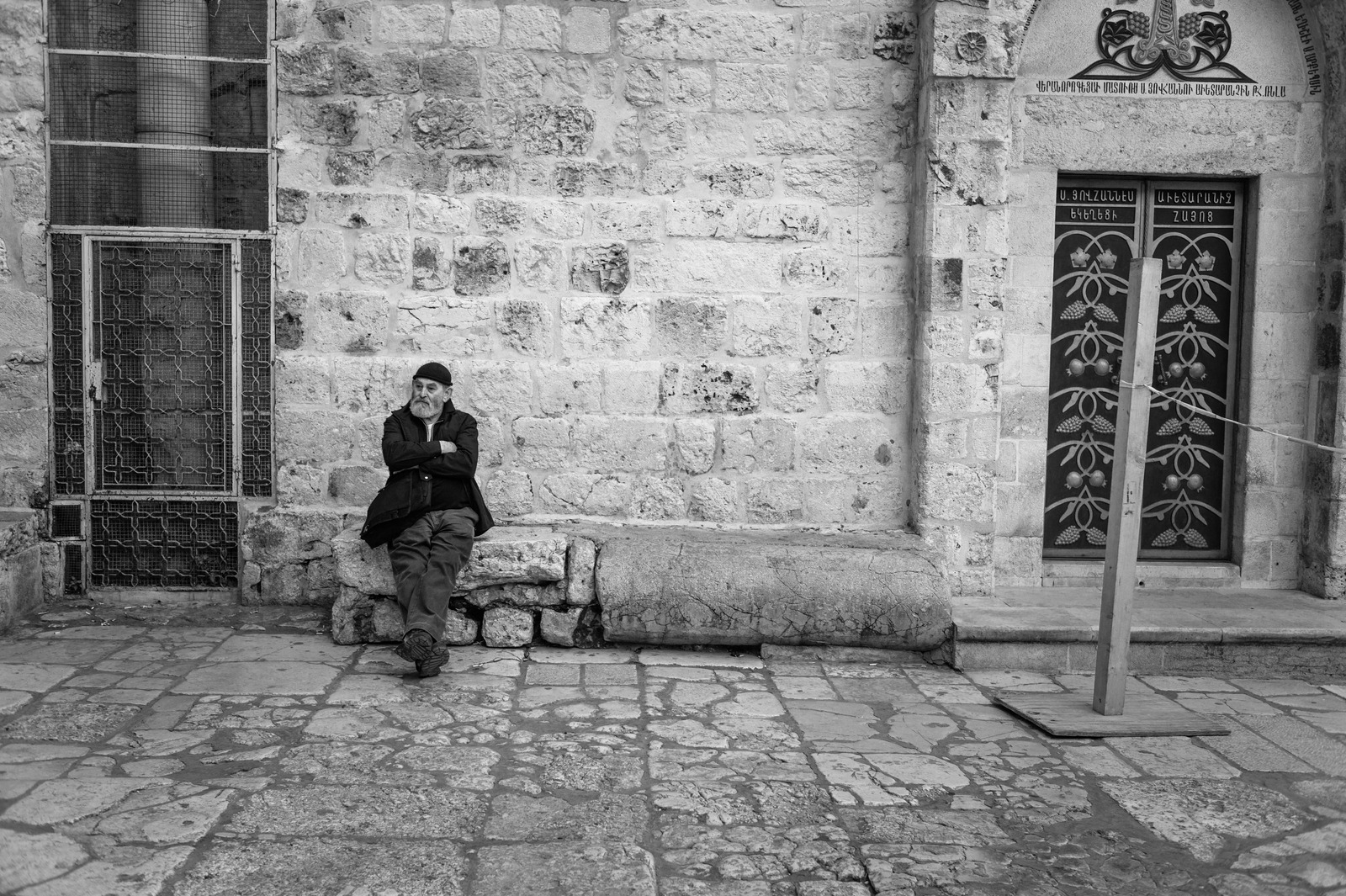 Contemplation in Monochrome