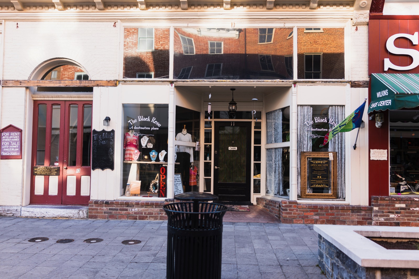 Charming Boutique Facade