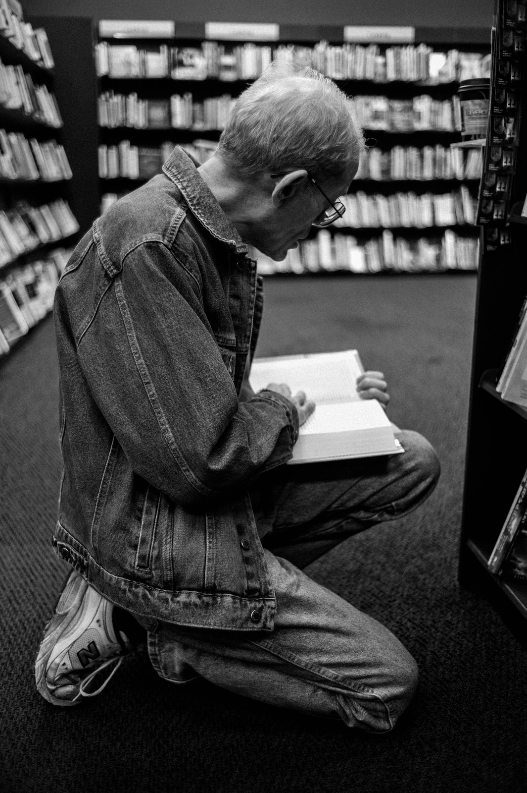 Quiet Moments in the Library