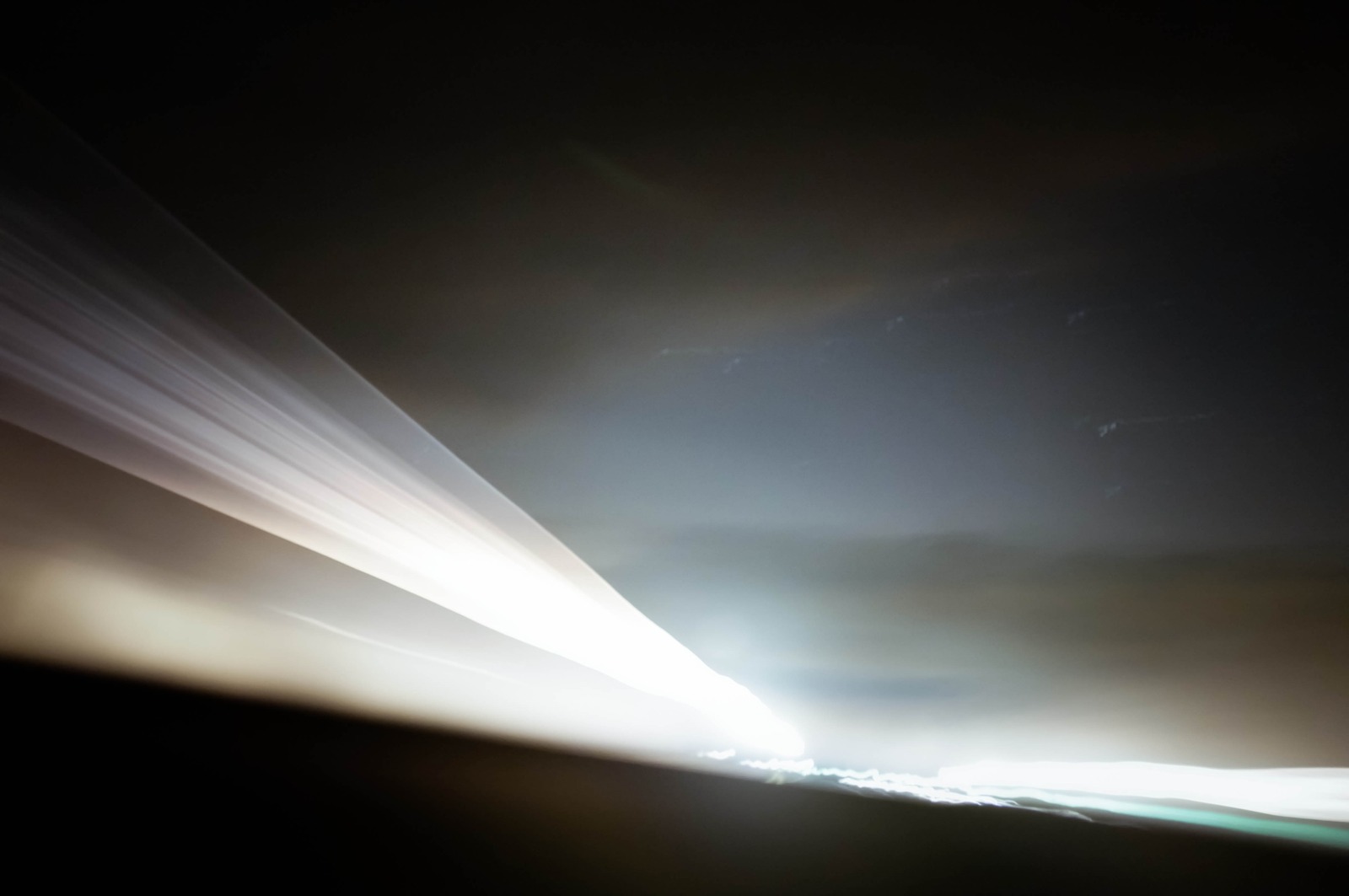 Light Trails in the Night