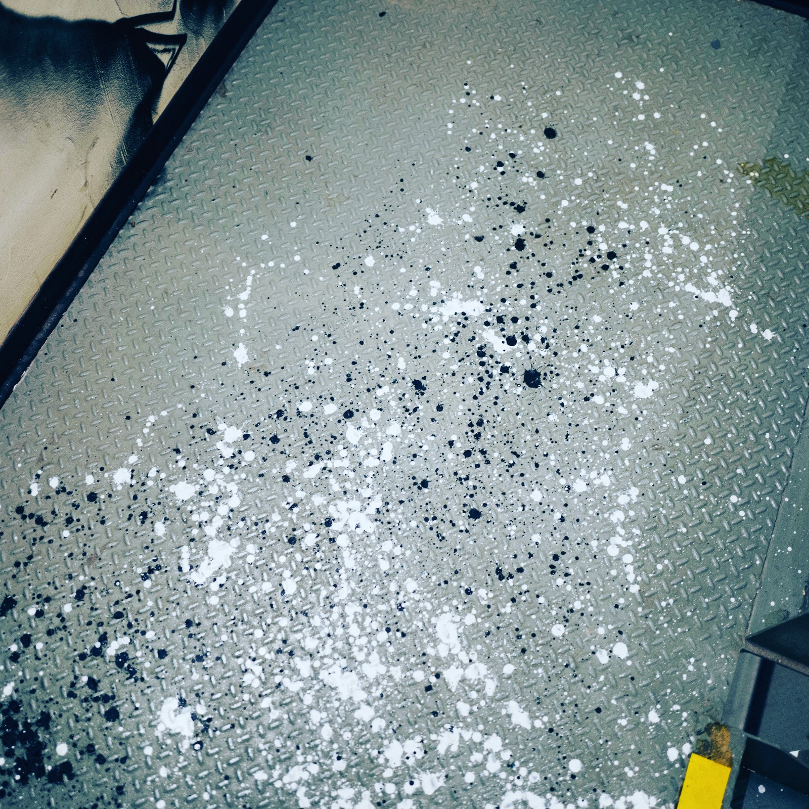 Abstract Floor Splatter