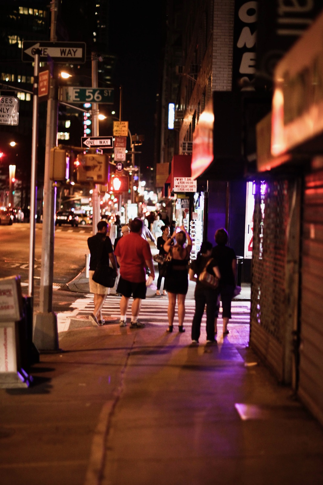 Nighttime City Stroll