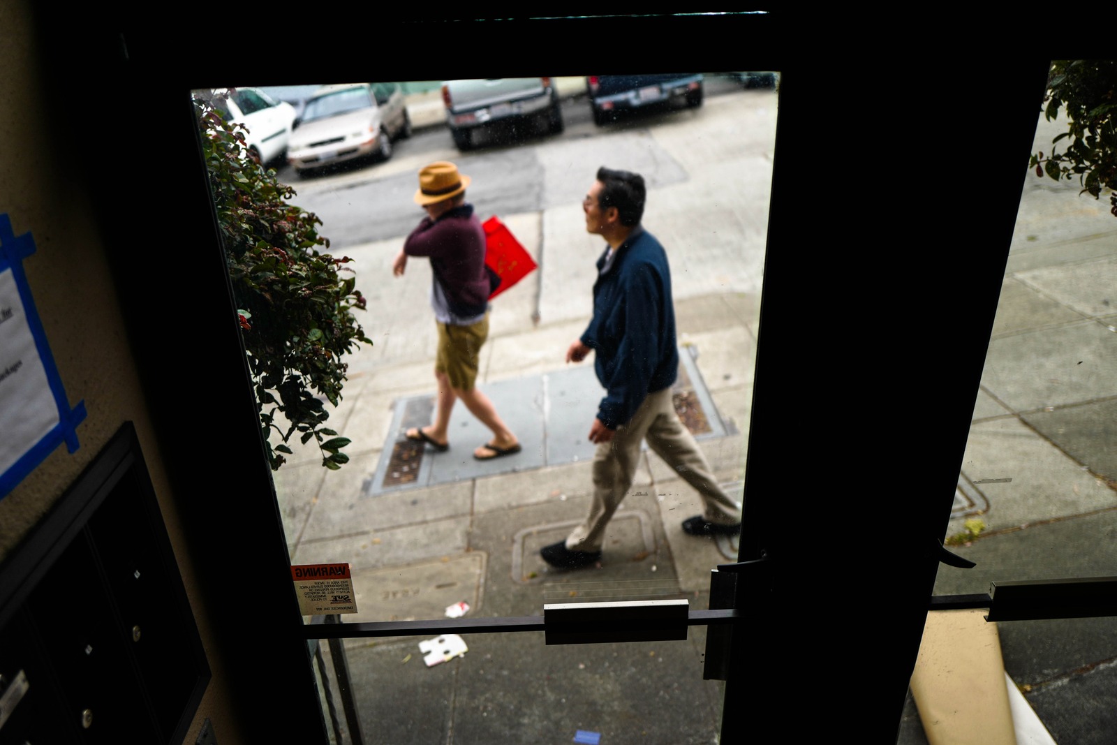 Urban Moments Through Glass