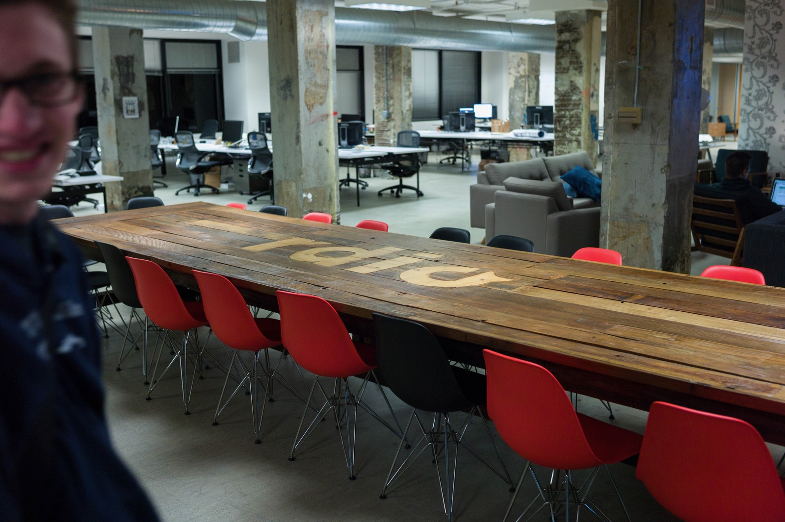 Collaborative Space at Night