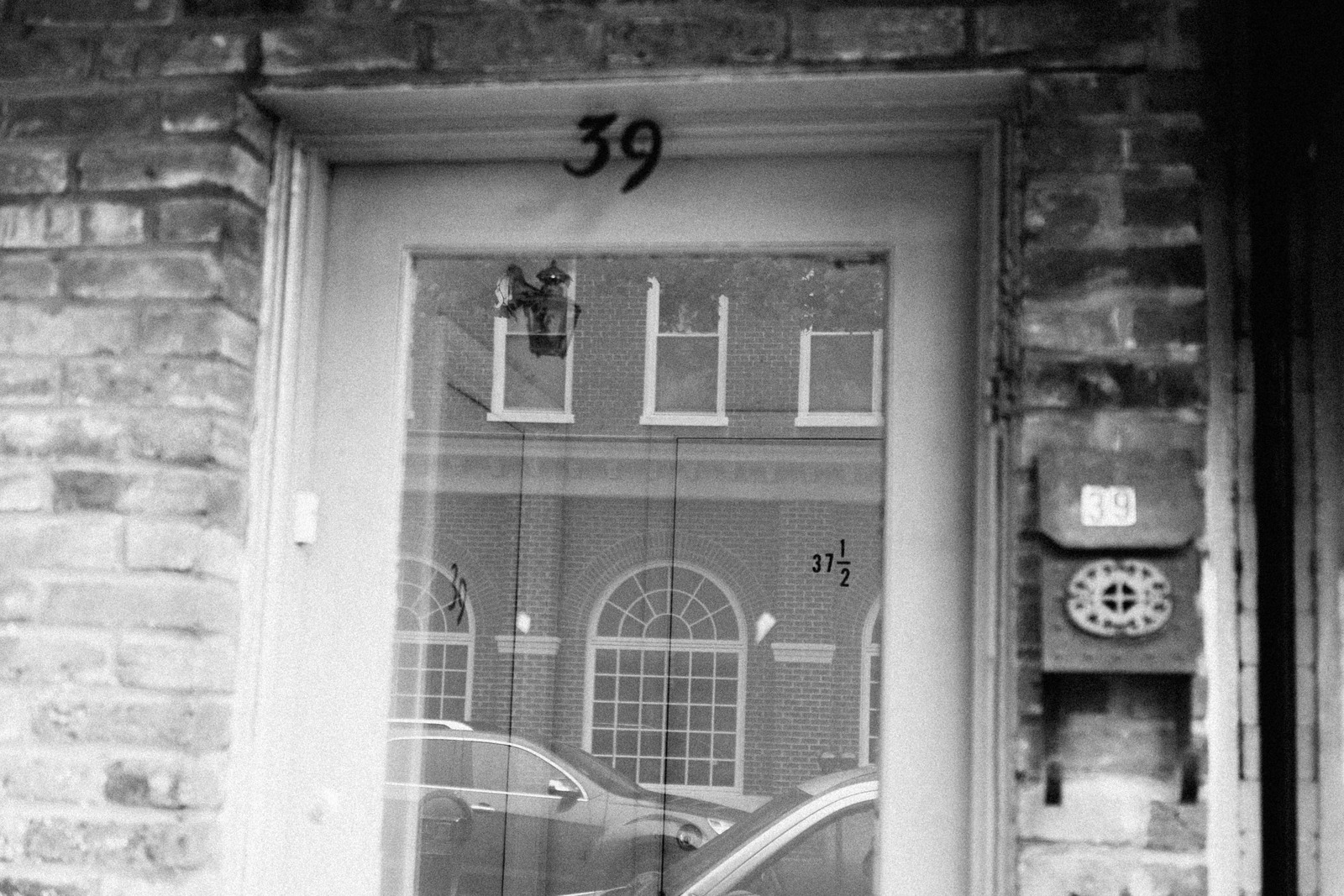 Reflections of an Old Doorway