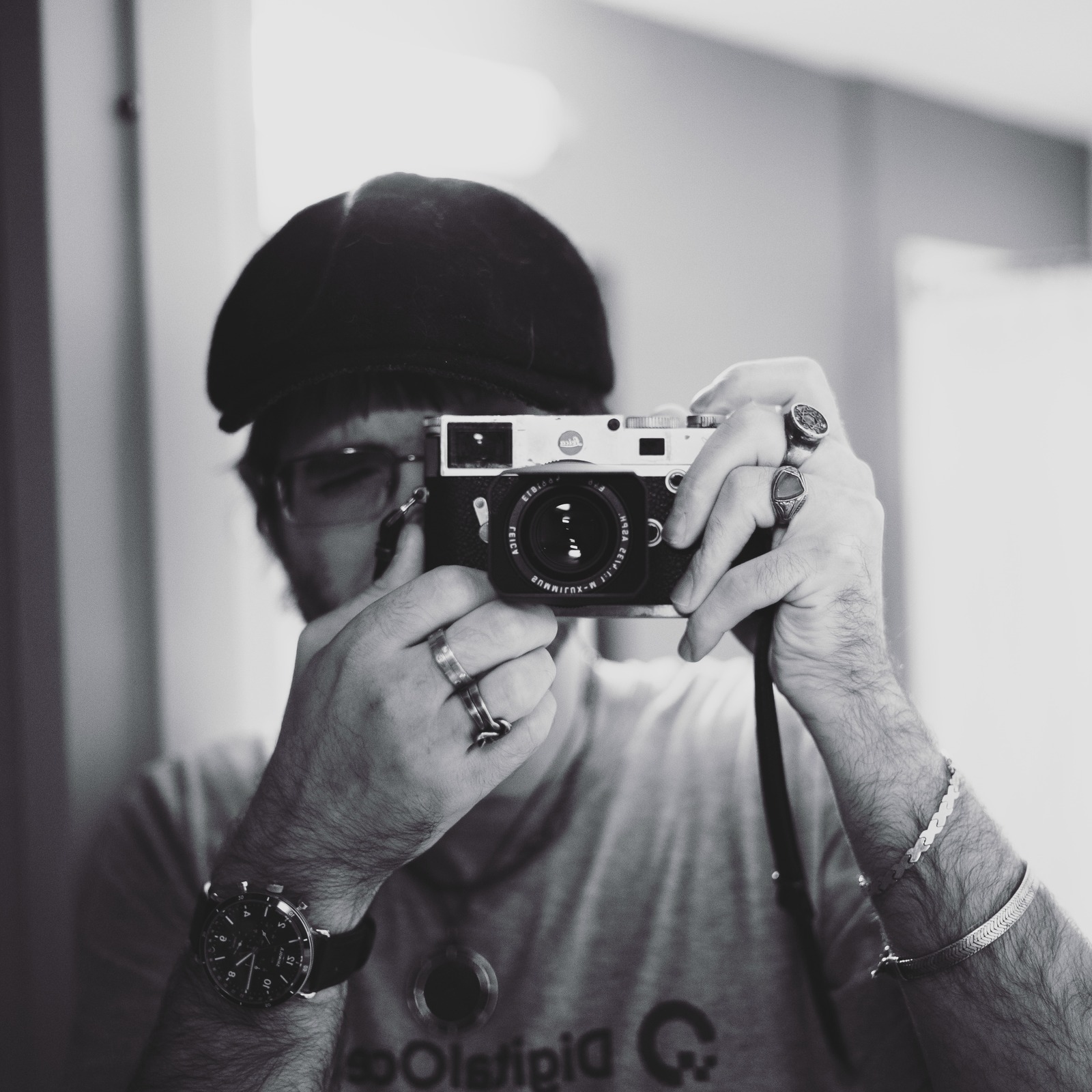 A Moment Captured in Reflection